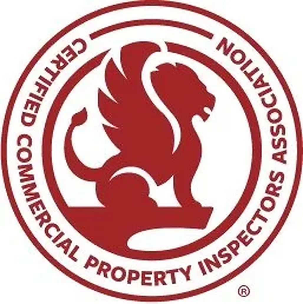 Seal of the Certified Commercial Property Inspectors Association featuring a lion silhouette enclosed in a circular border.