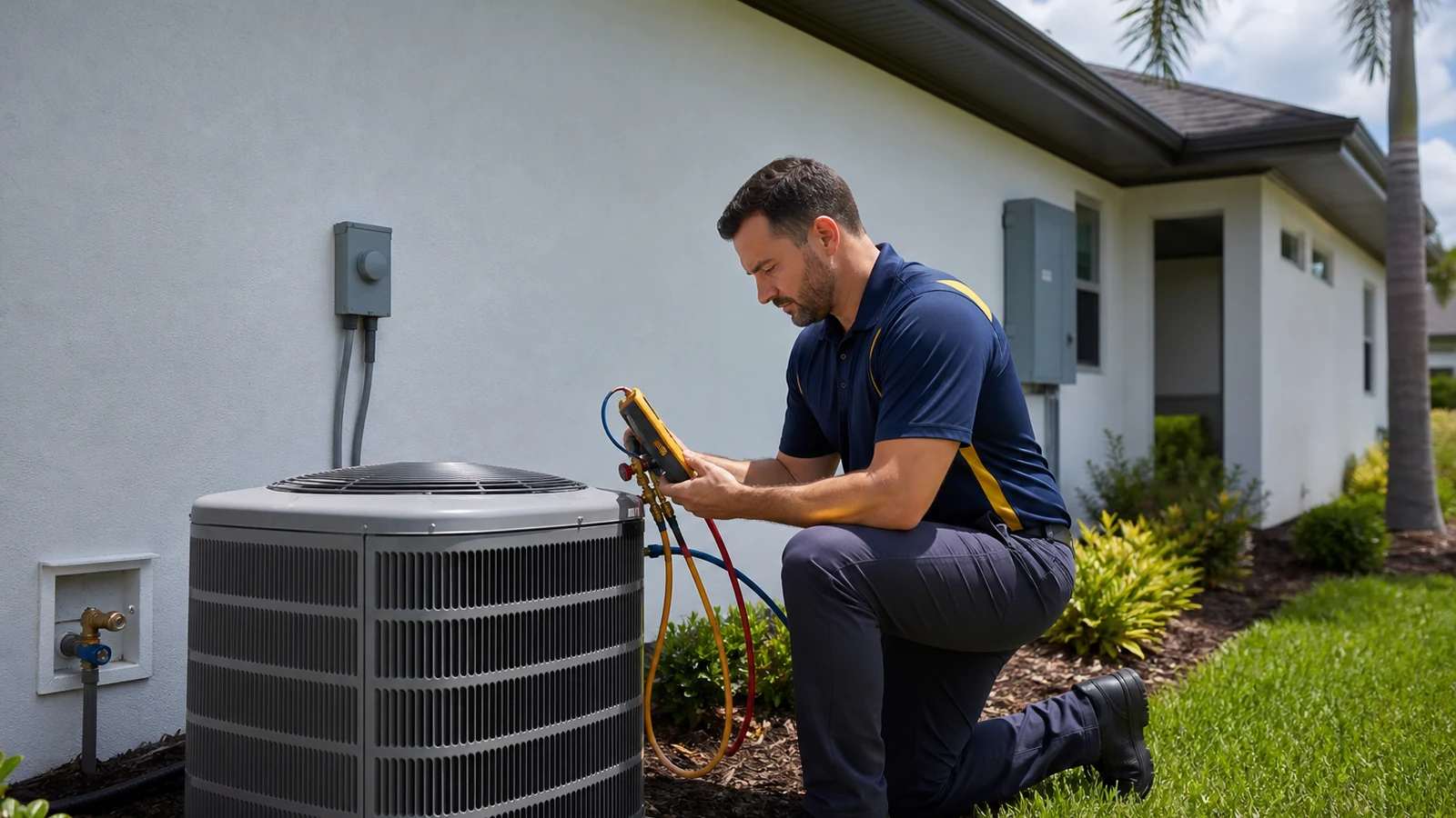 a detailed view of a modern home inspection in progress, showcasing a professional examining the hvac, electrical, plumbing, and roof systems in a well-lit, organized office setting, conveying the importance of thorough evaluations for insurance assessments.