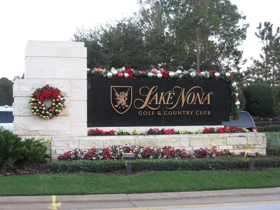 Lake Nona in Orlando, Florida, photographed in December 2012.